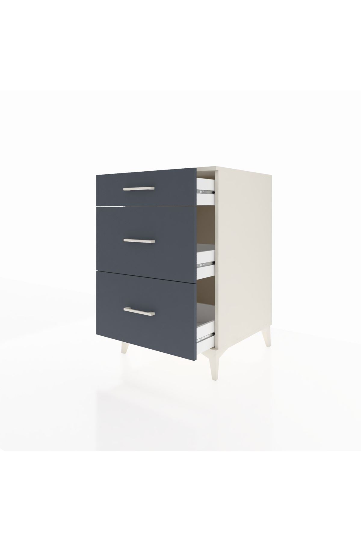 Kronos Komodin 3 Çekmeceli 60x59x96 - S80M011V2C