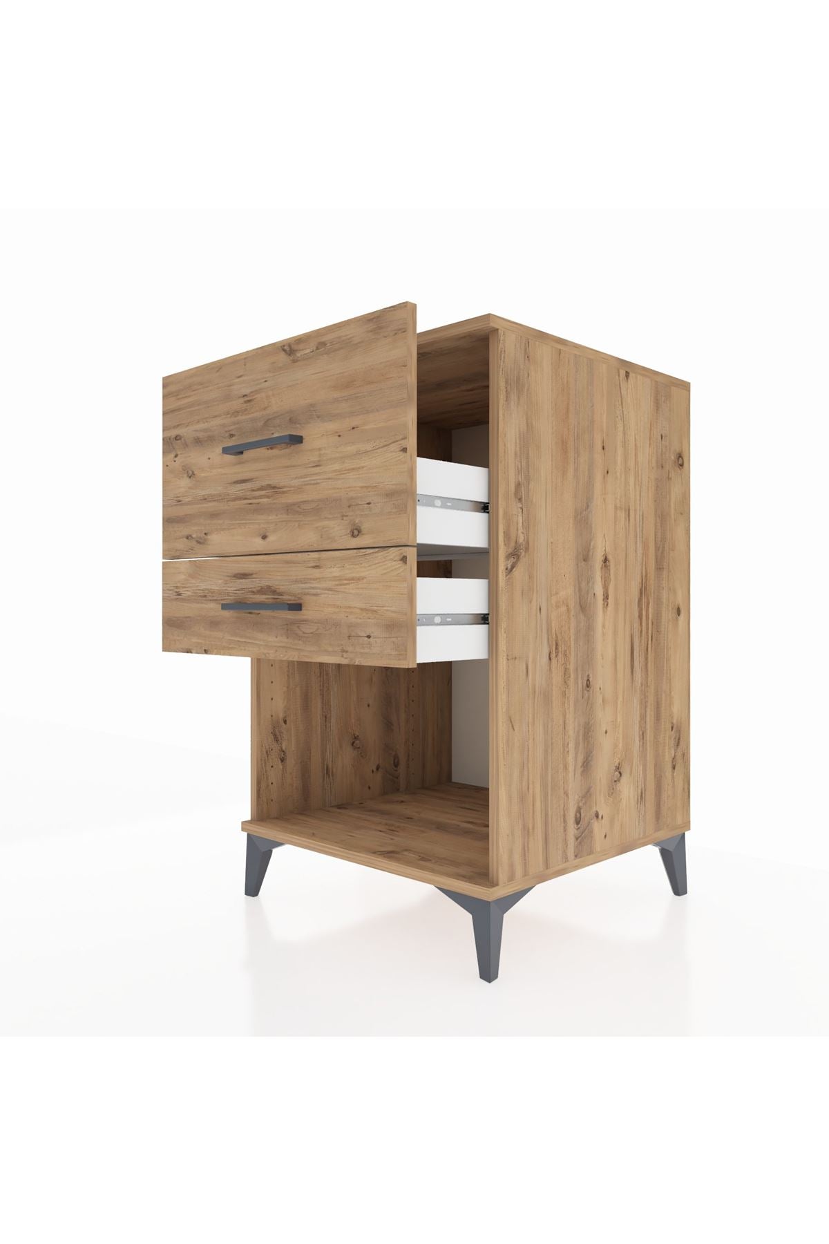Kronos Komodin 2 Çekmeceli 60x59x96 - S80M008V9C
