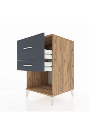 Kronos Komodin 2 Çekmeceli 60x59x96 - S80M008V8C