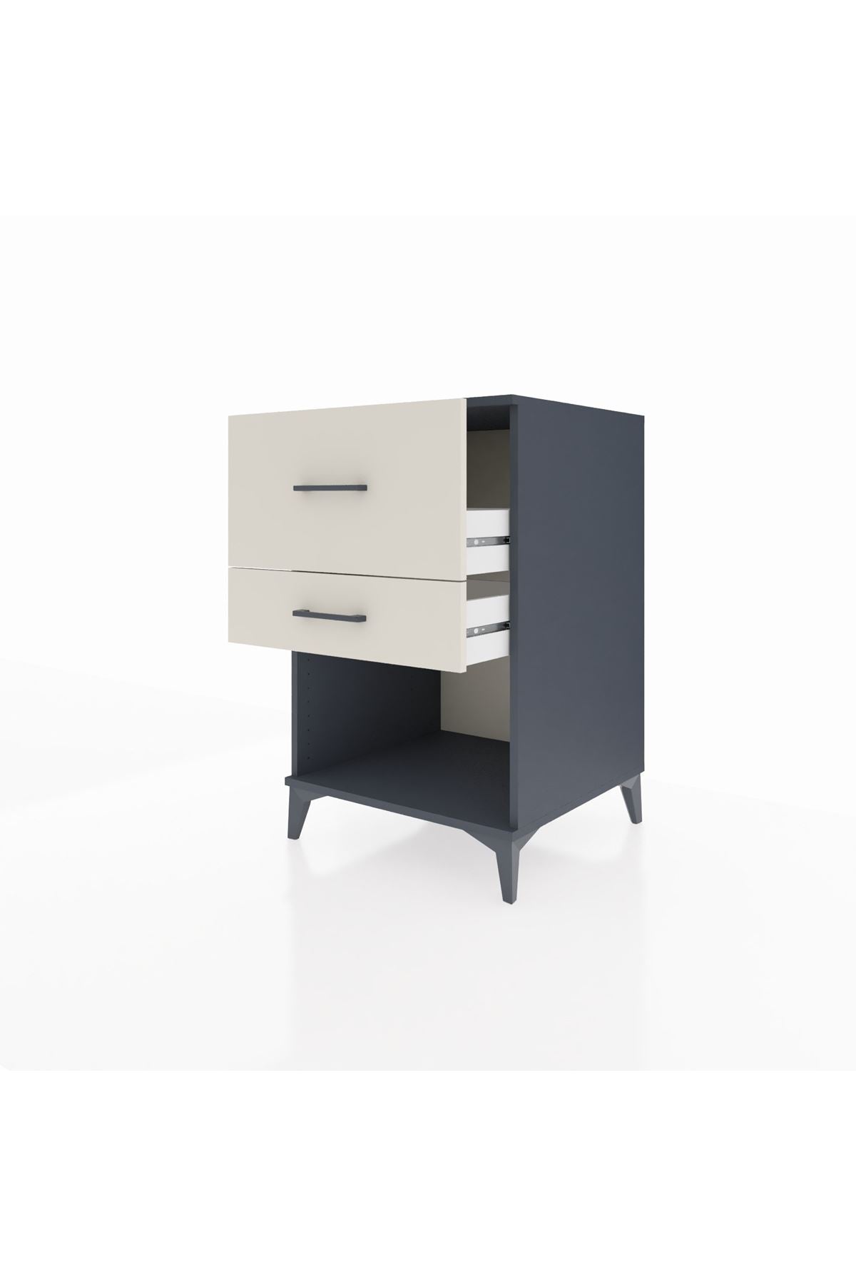 Kronos Komodin 2 Çekmeceli 60x59x96 - S80M008V4C