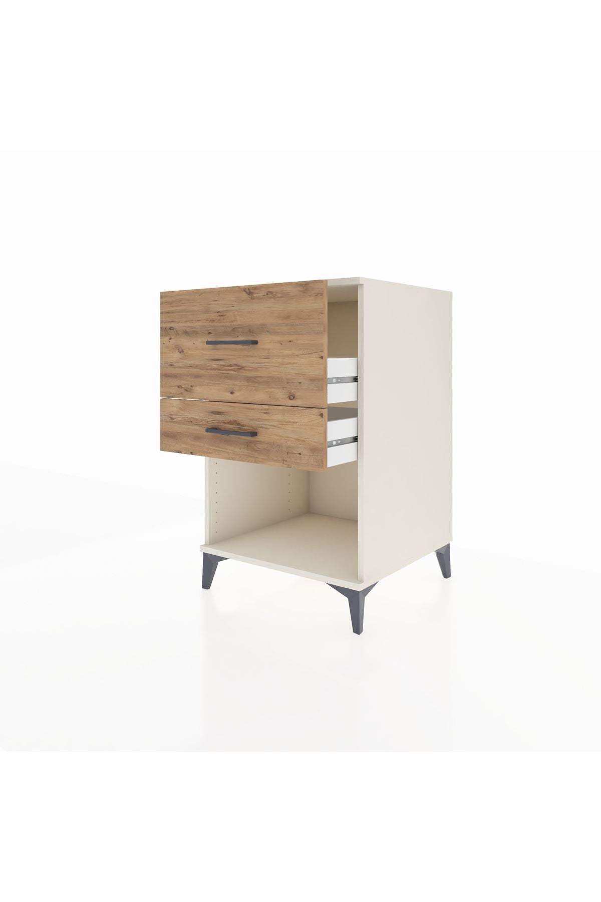 Kronos Komodin 2 Çekmeceli 60x59x96 - S80M008V3C