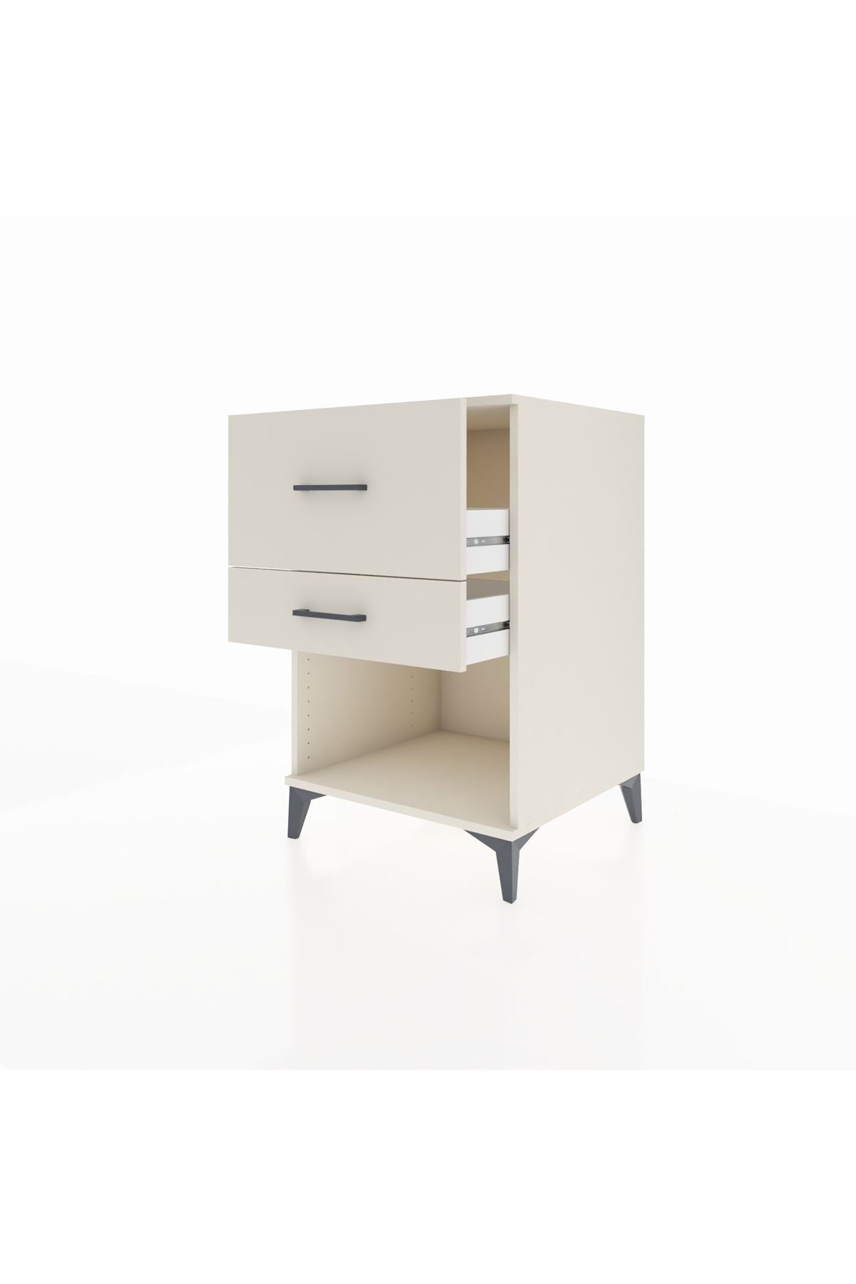Kronos Komodin 2 Çekmeceli 60x59x96 - S80M008V1C