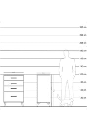 Kronos Komodin 4 Çekmeceli 60x59x96 - S80M007V7C