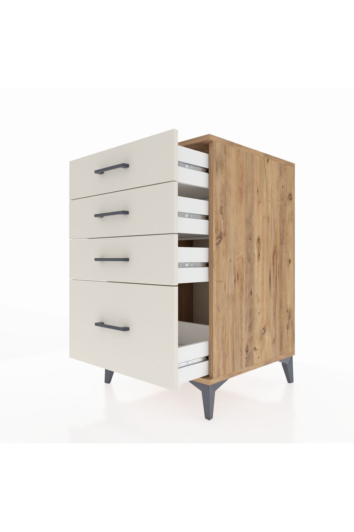 Kronos Komodin 4 Çekmeceli 60x59x96 - S80M007V7C