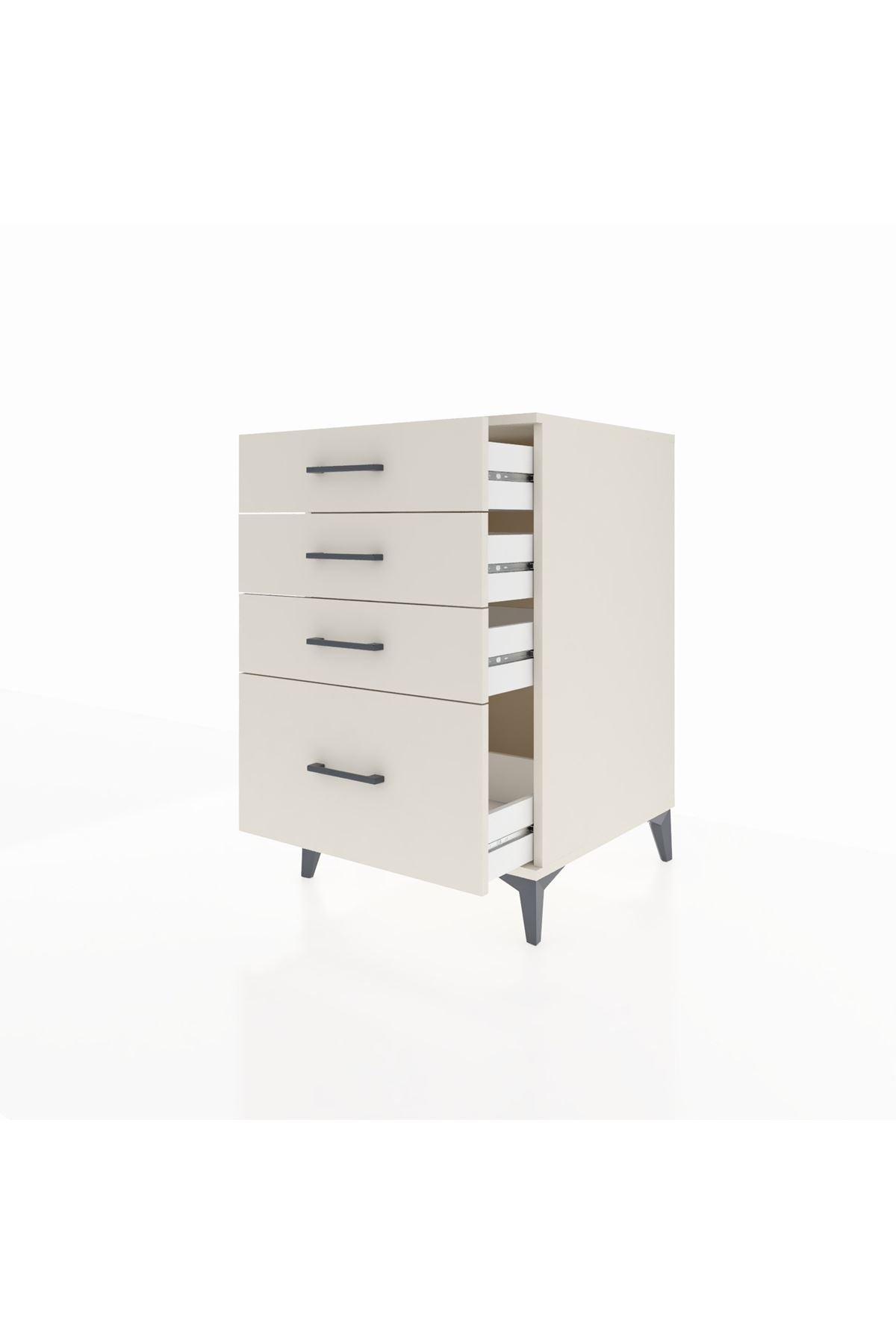 Kronos Komodin 4 Çekmeceli 60x59x96 - S80M007V1C