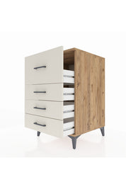 Kronos Komodin 4 Çekmeceli 60x59x96 - S80M006V7C