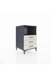 Kronos Komodin Tek Raflı 3 Çekmeceli 60x59x96 - S80M005V4C