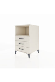 Kronos Komodin Tek Raflı 3 Çekmeceli 60x59x96 - S80M005V1C