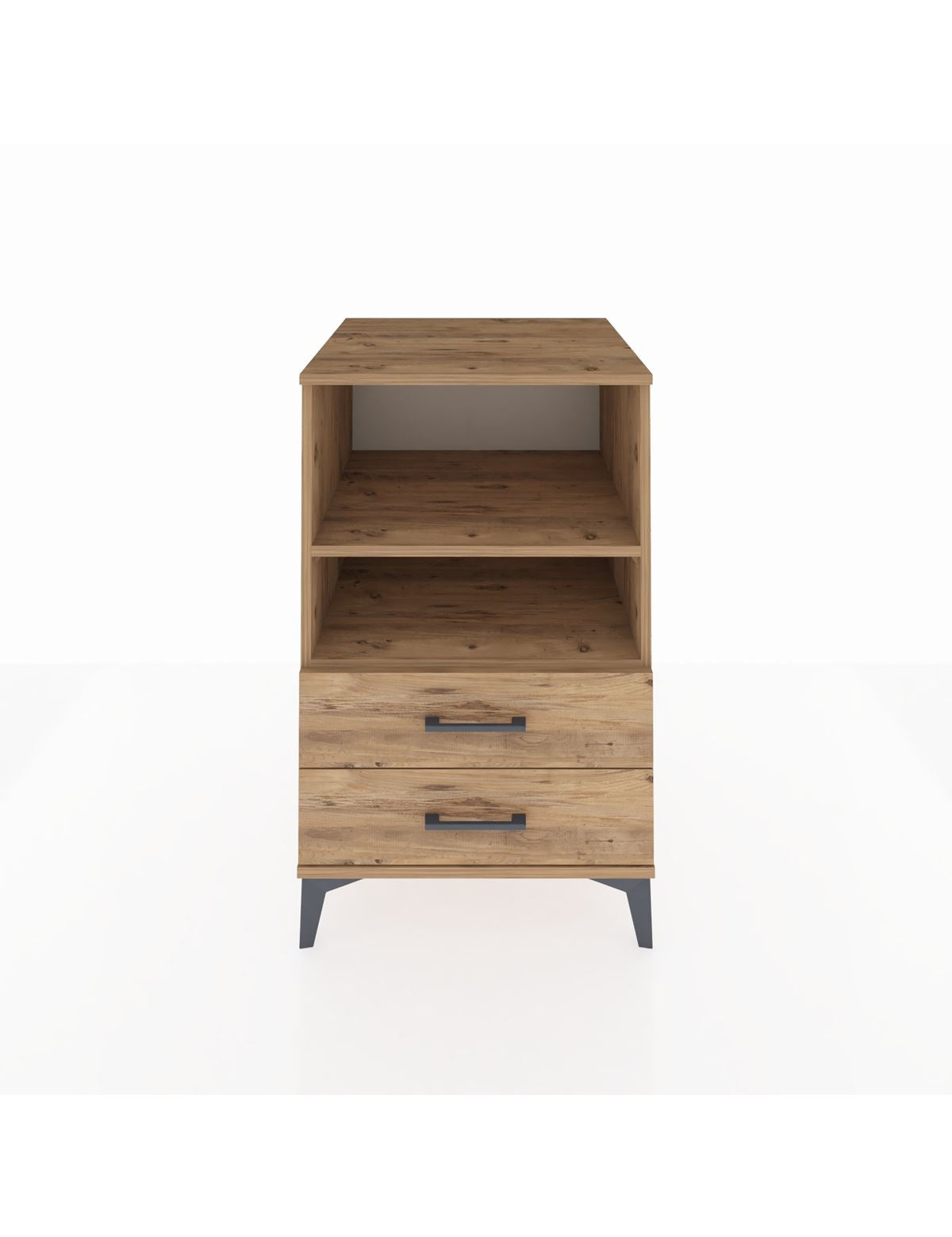 Kronos Komodin 2 Raflı 2 Çekmeceli 60x59x96 - S80M004V9C