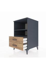 Kronos Komodin 2 Raflı 2 Çekmeceli 60x59x96 - S80M004V6C