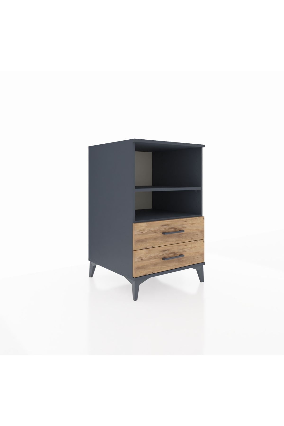 Kronos Komodin 2 Raflı 2 Çekmeceli 60x59x96 - S80M004V6C