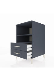 Kronos Komodin 2 Raflı 2 Çekmeceli 60x59x96 - S80M004V5C