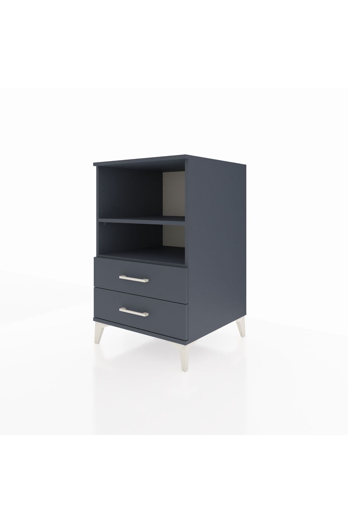 Kronos Komodin 2 Raflı 2 Çekmeceli 60x59x96 - S80M004V5C
