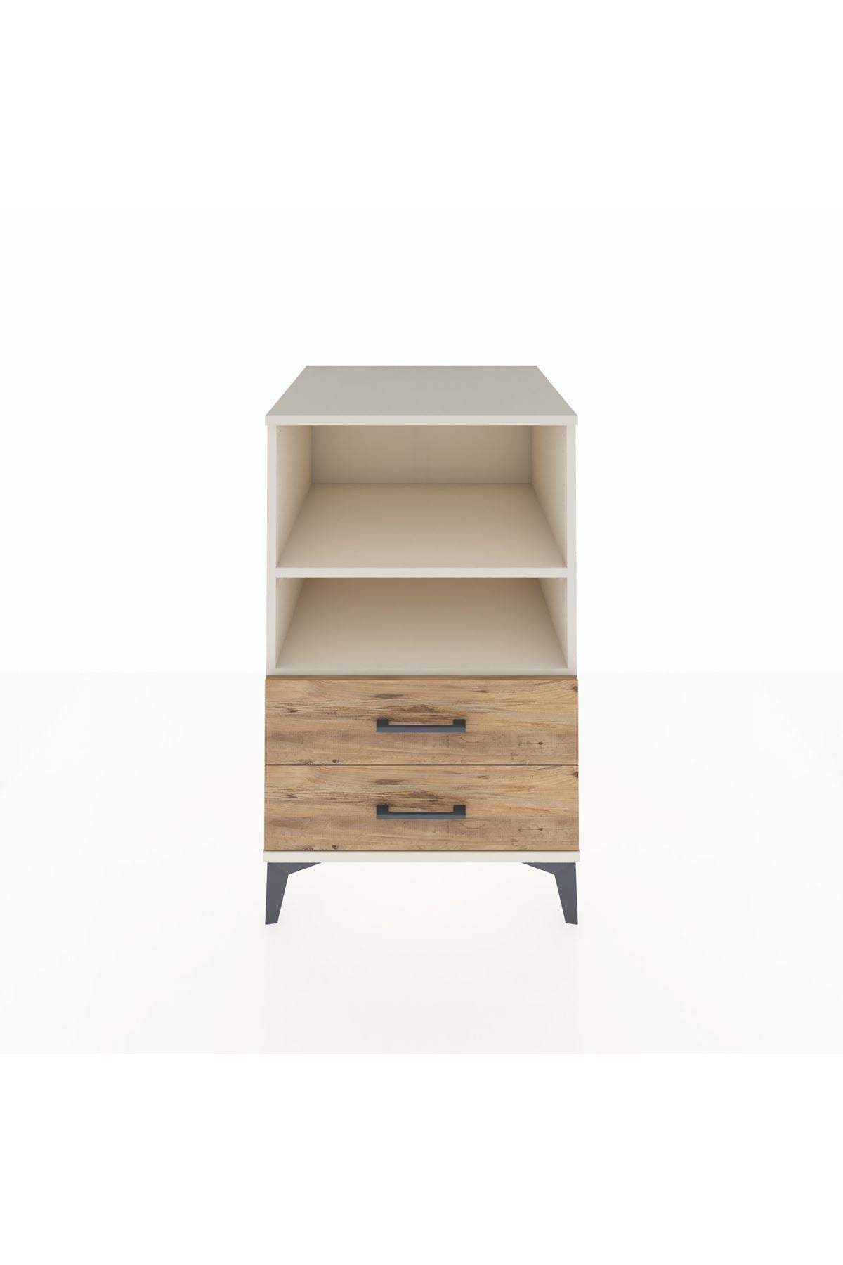 Kronos Komodin 2 Raflı 2 Çekmeceli 60x59x96 - S80M004V3C