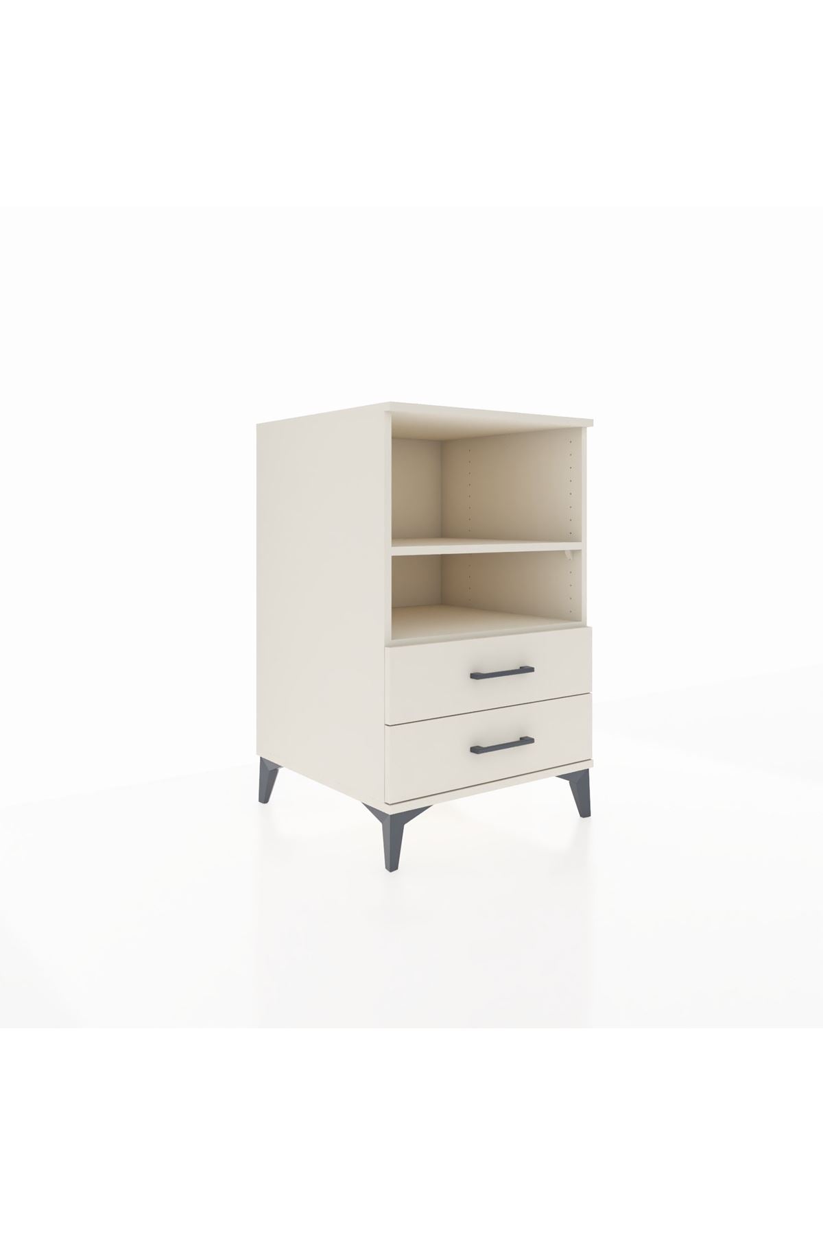 Kronos Komodin 2 Raflı 2 Çekmeceli 60x59x96 - S80M004V1C
