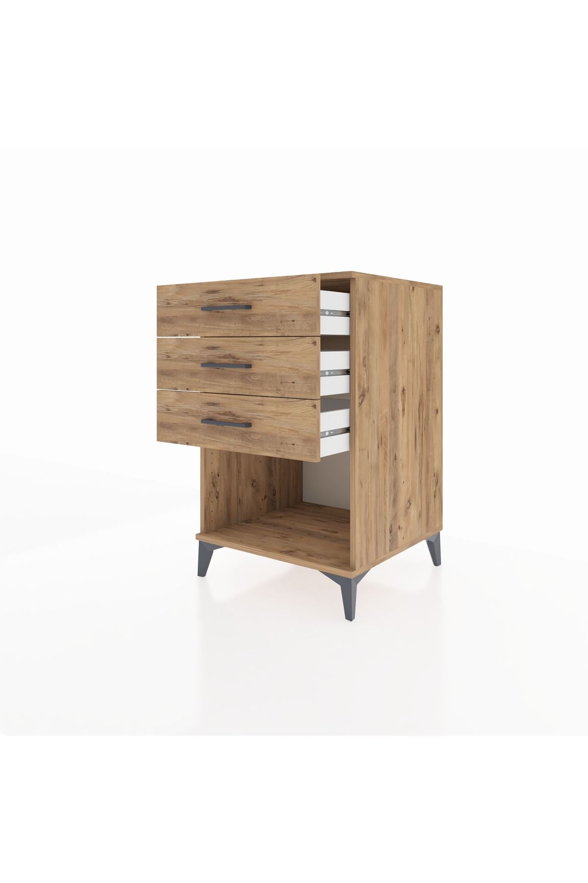 Kronos Komodin 3 Çekmeceli 60x59x96 - S80M002V9C