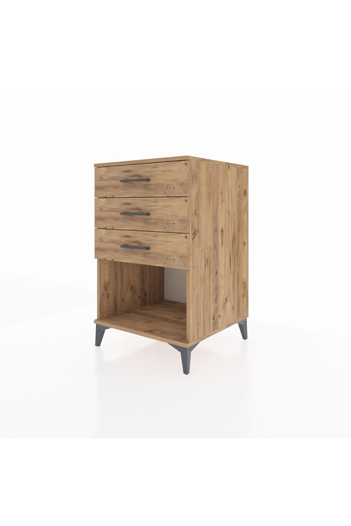 Kronos Komodin 3 Çekmeceli 60x59x96 - S80M002V9C