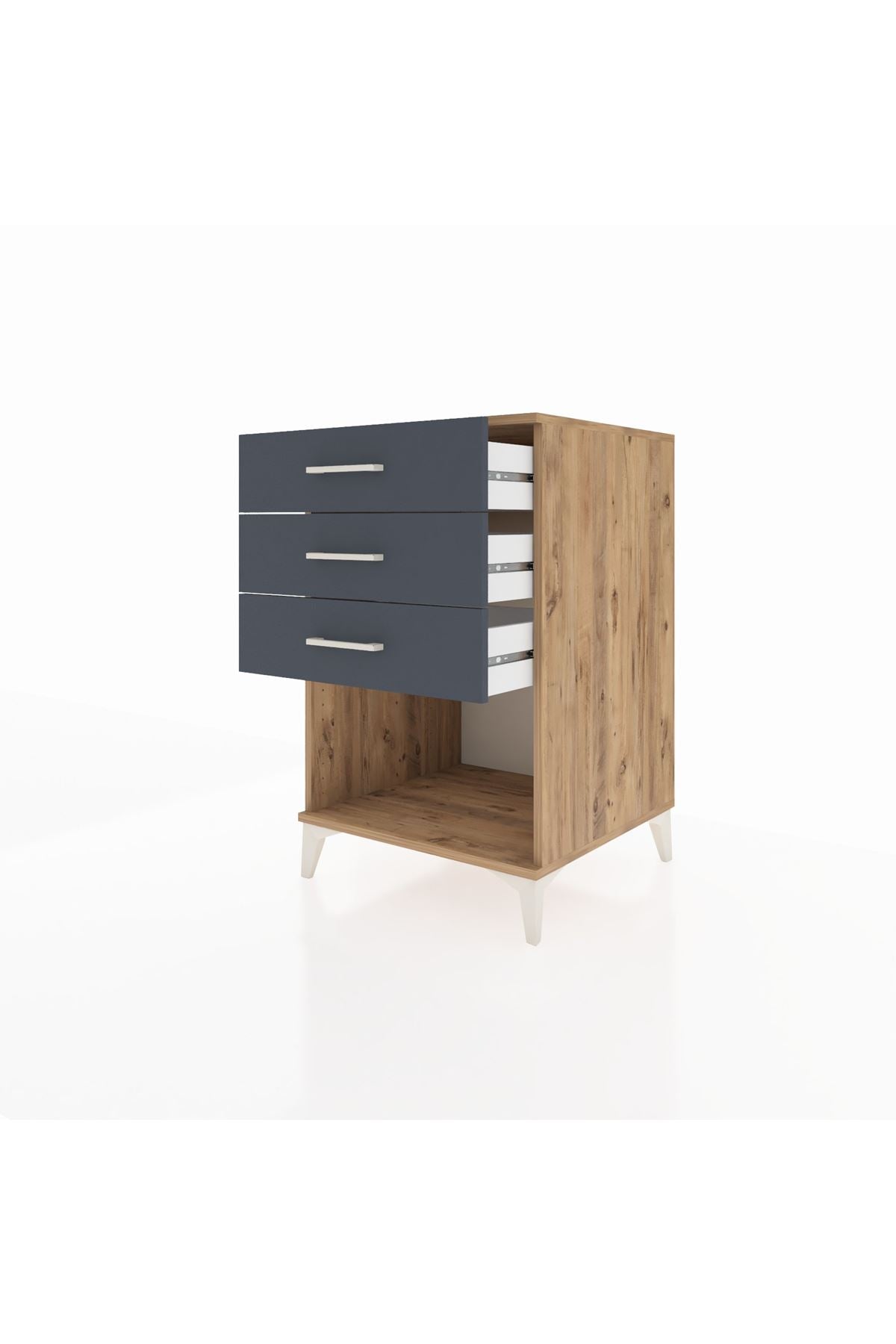 Kronos Komodin 3 Çekmeceli 60x59x96 - S80M002V8C