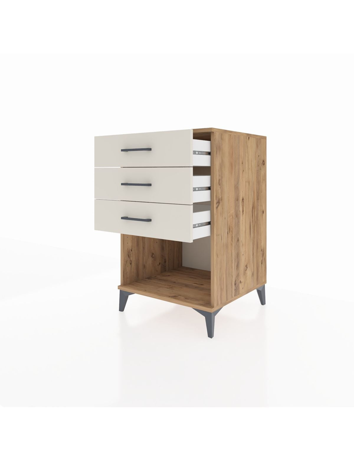 Kronos Komodin 3 Çekmeceli 60x59x96 - S80M002V7C