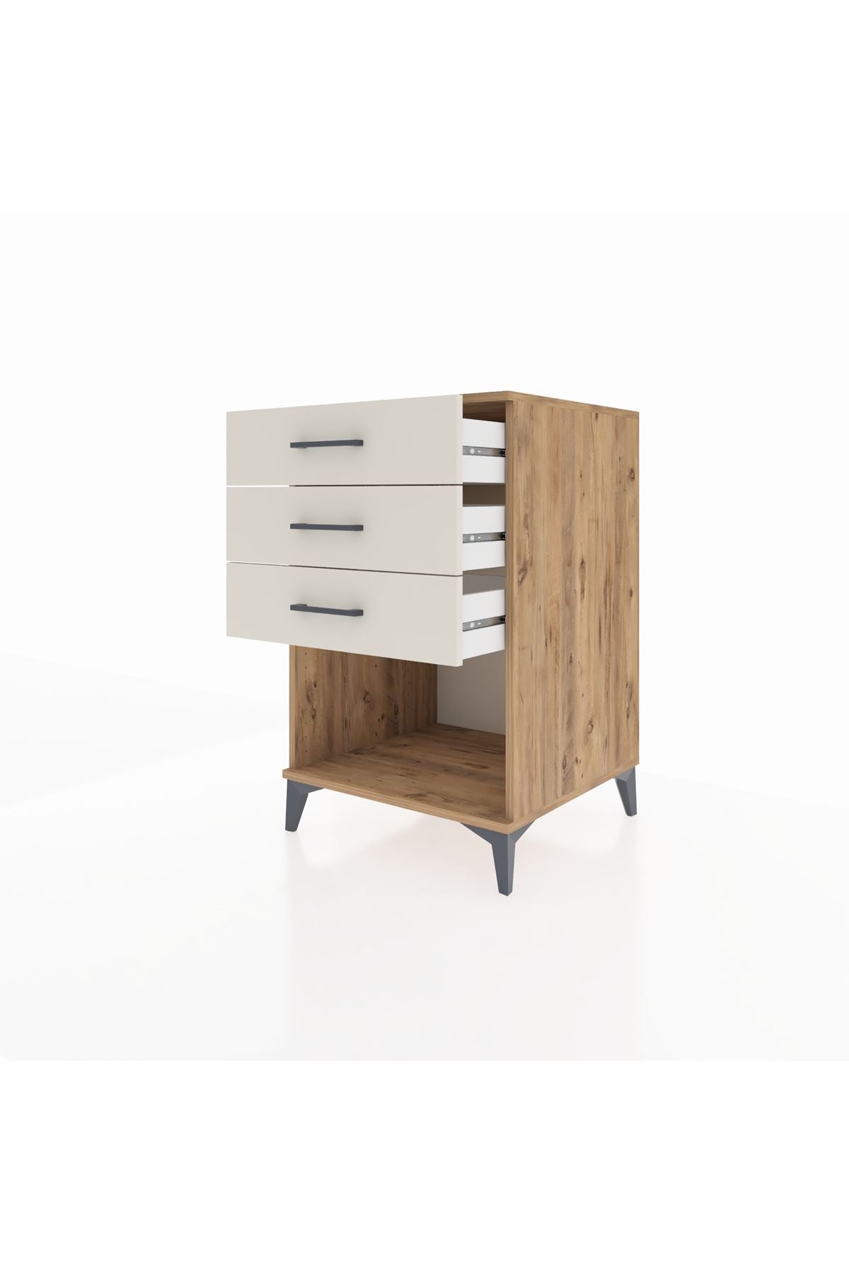 Kronos Komodin 3 Çekmeceli 60x59x96 - S80M002V7C