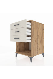 Kronos Komodin 3 Çekmeceli 60x59x96 - S80M002V7C