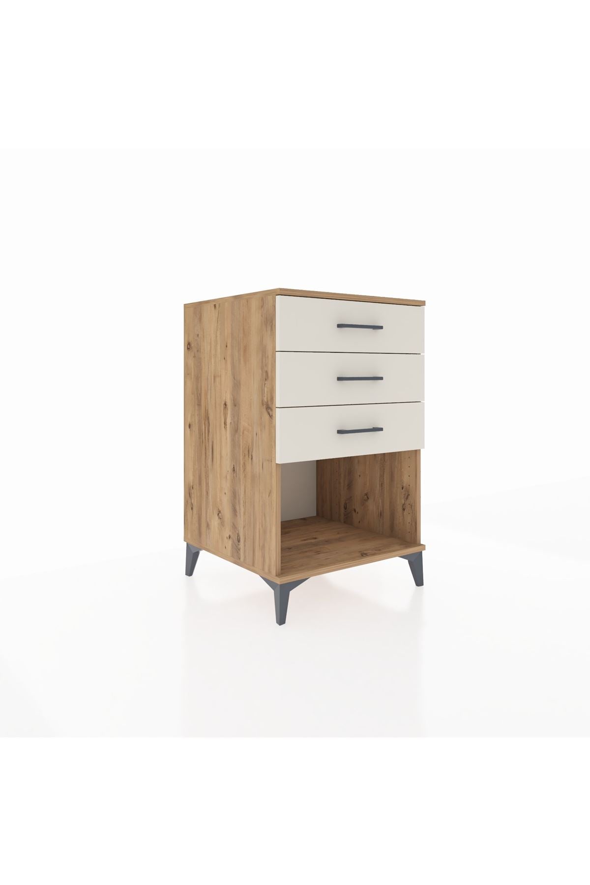 Kronos Komodin 3 Çekmeceli 60x59x96 - S80M002V7C