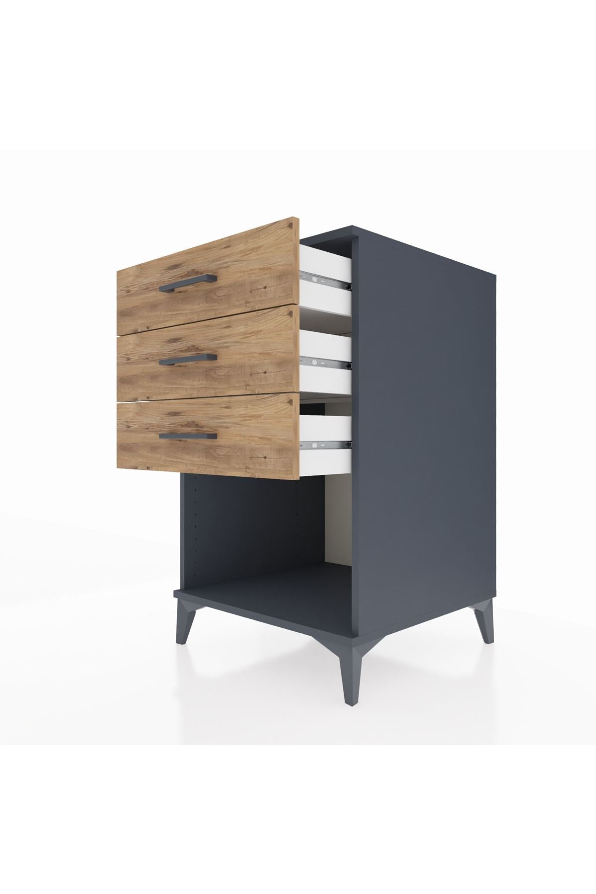 Kronos Komodin 3 Çekmeceli 60x59x96 - S80M002V6C