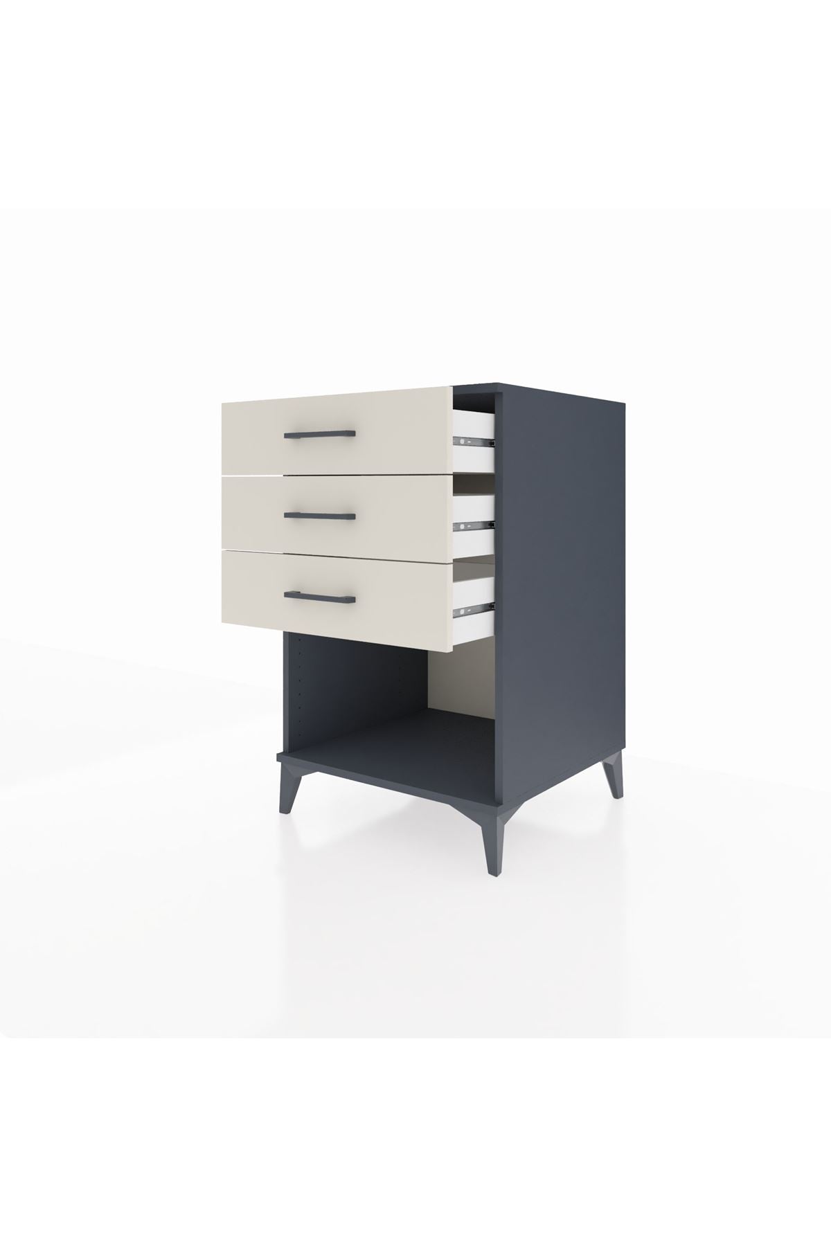 Kronos Komodin 3 Çekmeceli 60x59x96 - S80M002V4C