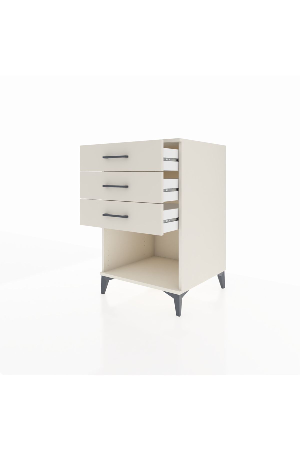 Kronos Komodin 3 Çekmeceli 60x59x96 - S80M002V1C
