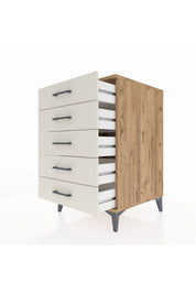 Kronos Komodin 5 Çekmeceli 60x59x96 - S80M001V7C