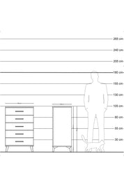 Kronos Komodin 5 Çekmeceli 60x59x96 - S80M001V7C