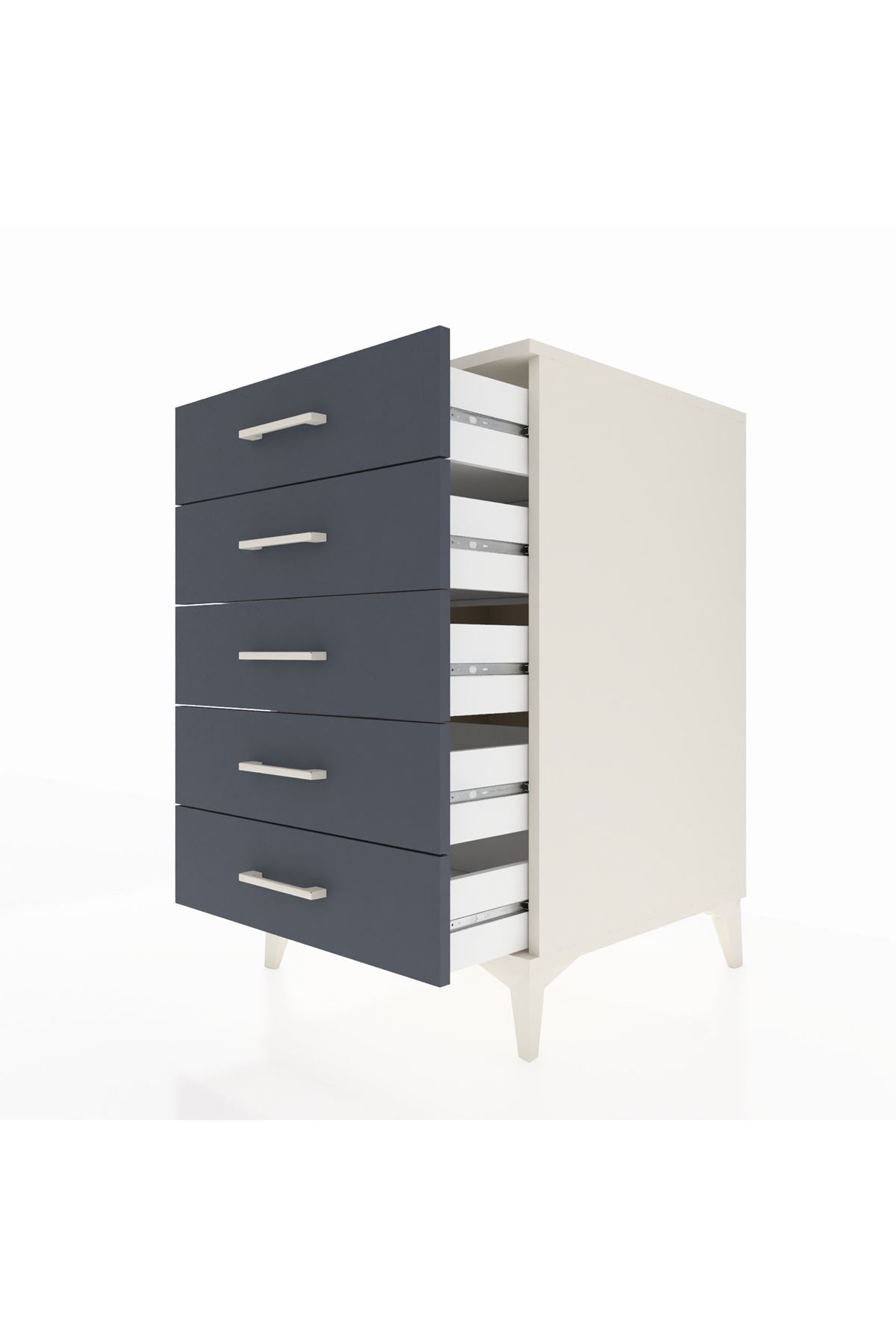 Kronos Komodin 5 Çekmeceli 60x59x96 - S80M001V2C