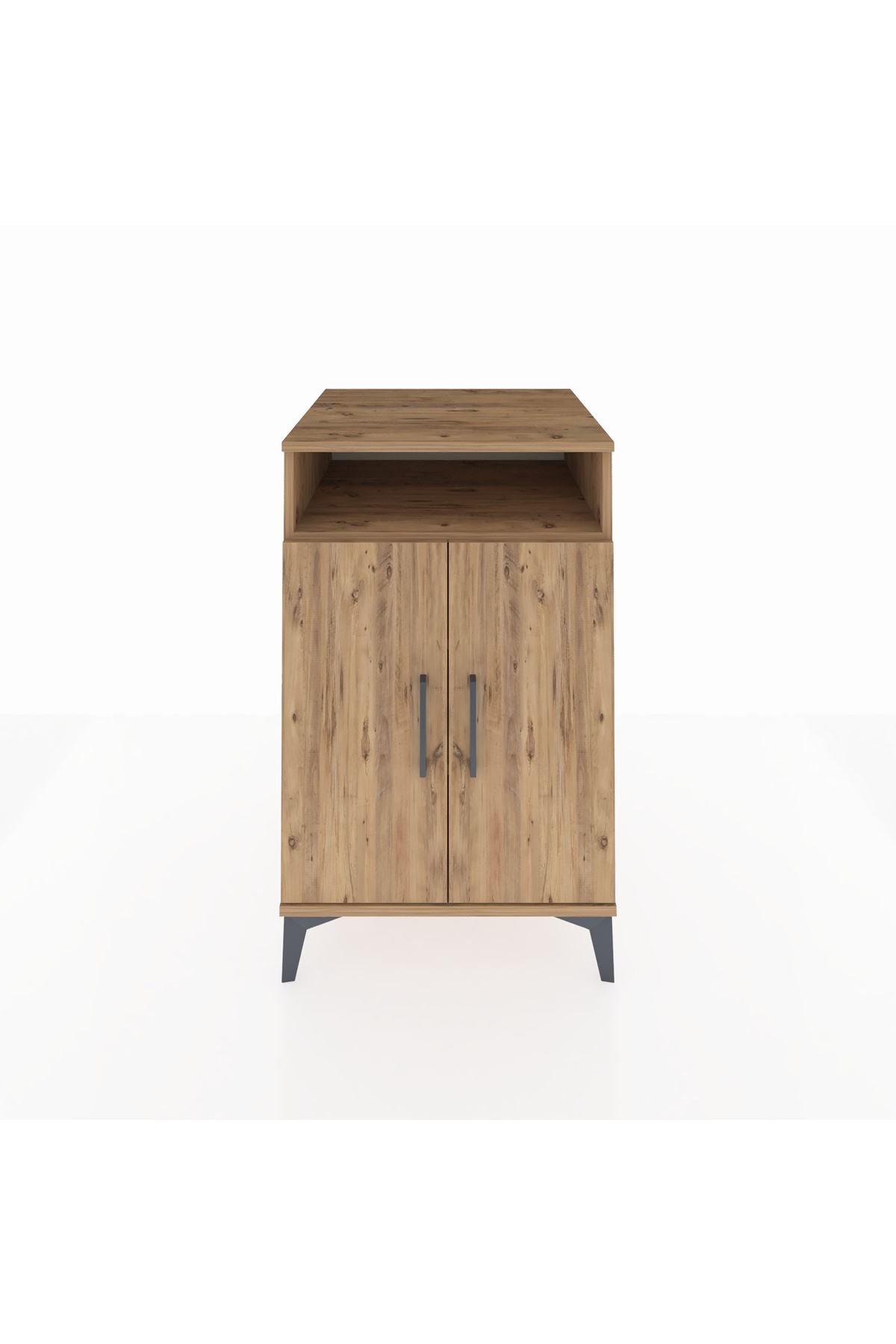 Kronos Komodin 3 Raflı 2 Kapaklı 60x59x96 - S80M043V9C