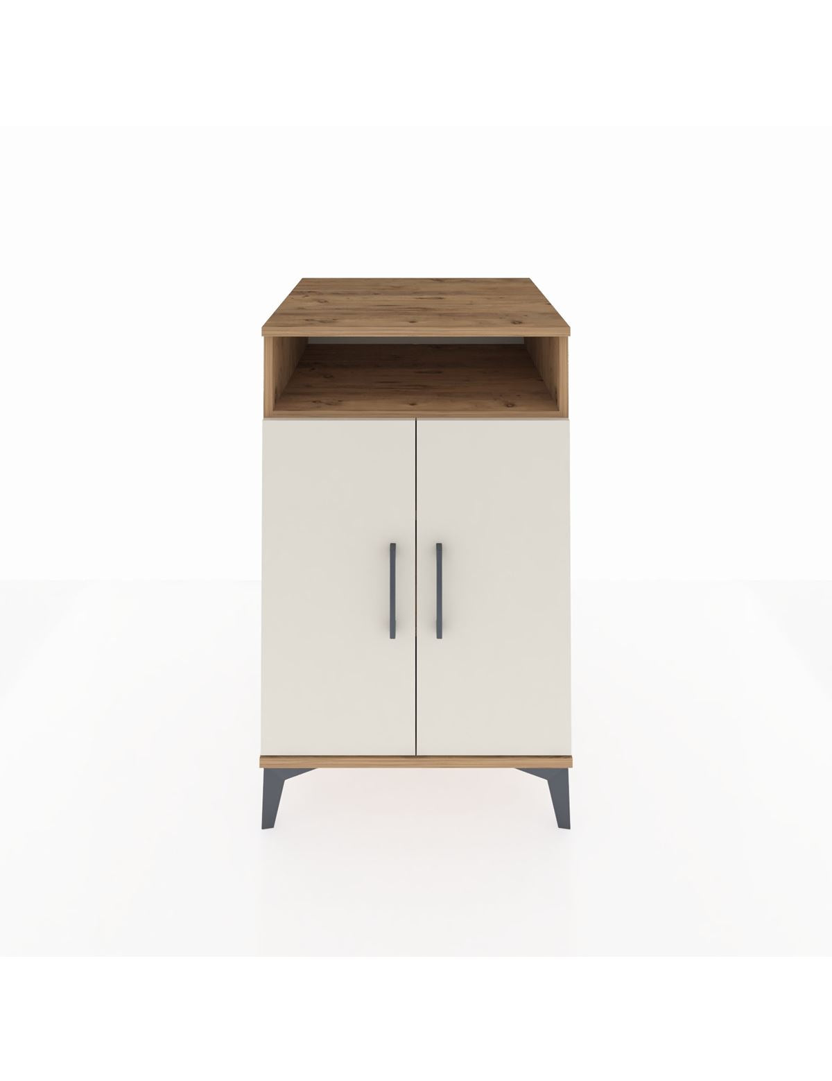 Kronos Komodin 3 Raflı 2 Kapaklı 60x59x96 - S80M043V7C
