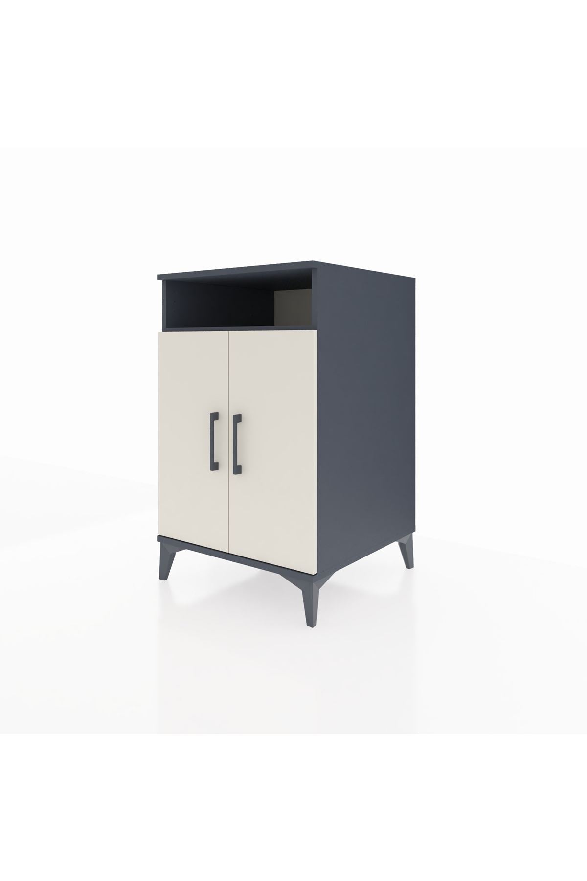 Kronos Komodin 3 Raflı 2 Kapaklı 60x59x96 - S80M043V4C