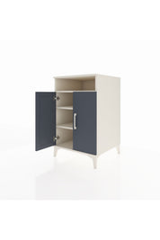 Kronos Komodin 3 Raflı 2 Kapaklı 60x59x96 - S80M043V2C