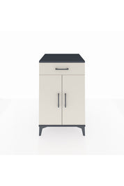 Kronos Komodin 2 Raflı Tek Çekmeceli 2 Kapaklı 60x59x96 - S80M042V4C