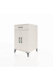 Kronos Komodin 2 Raflı Tek Çekmeceli 2 Kapaklı 60x59x96 - S80M042V1C