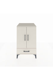 Kronos Komodin 3 Raflı Tek Çekmeceli 2 Kapaklı 60x59x96 - S80M041V1C