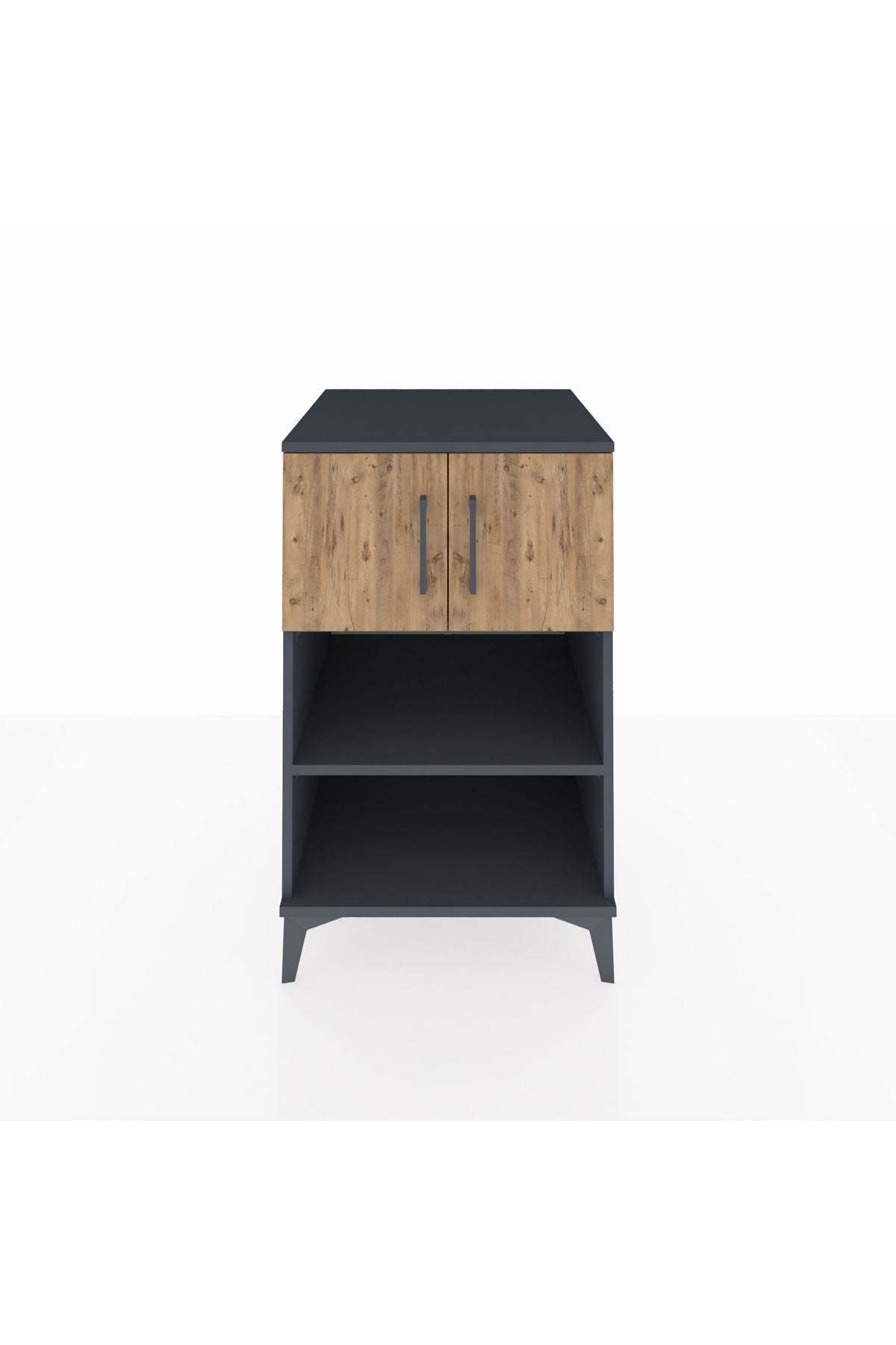 Kronos Komodin 2 Raflı 2 Kapaklı 60x59x96 - S80M040V6C