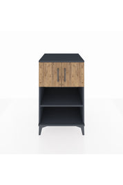 Kronos Komodin 2 Raflı 2 Kapaklı 60x59x96 - S80M040V6C