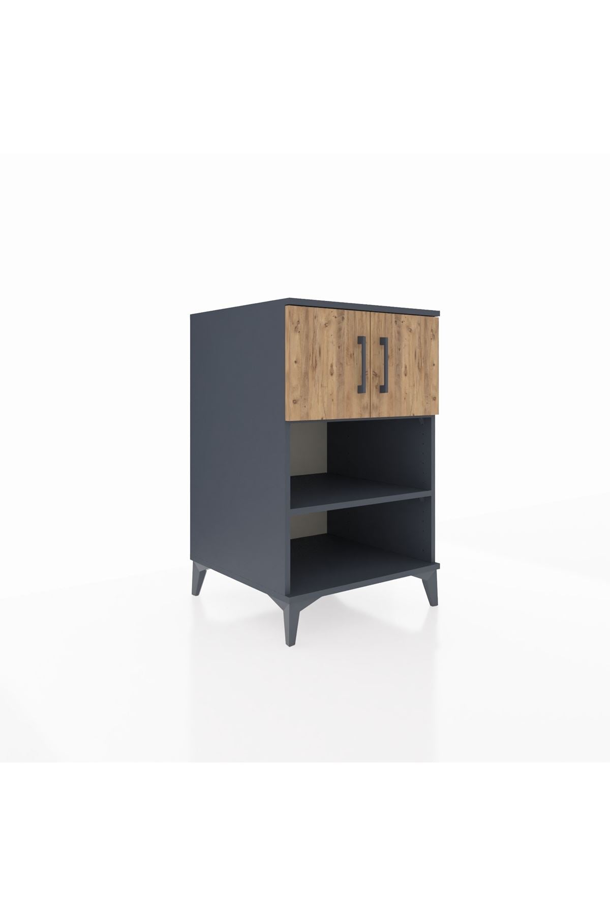 Kronos Komodin 2 Raflı 2 Kapaklı 60x59x96 - S80M040V6C