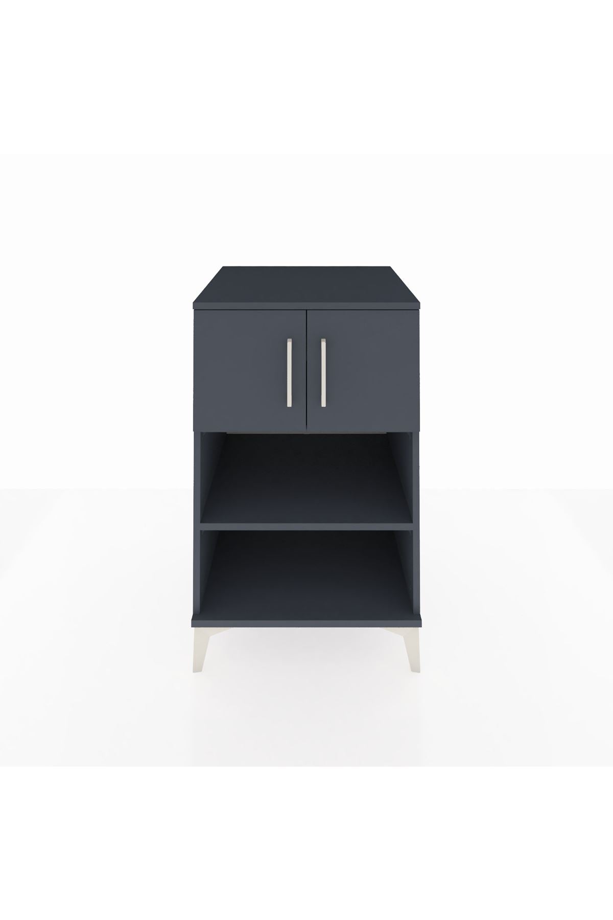 Kronos Komodin 2 Raflı 2 Kapaklı 60x59x96 - S80M040V5C