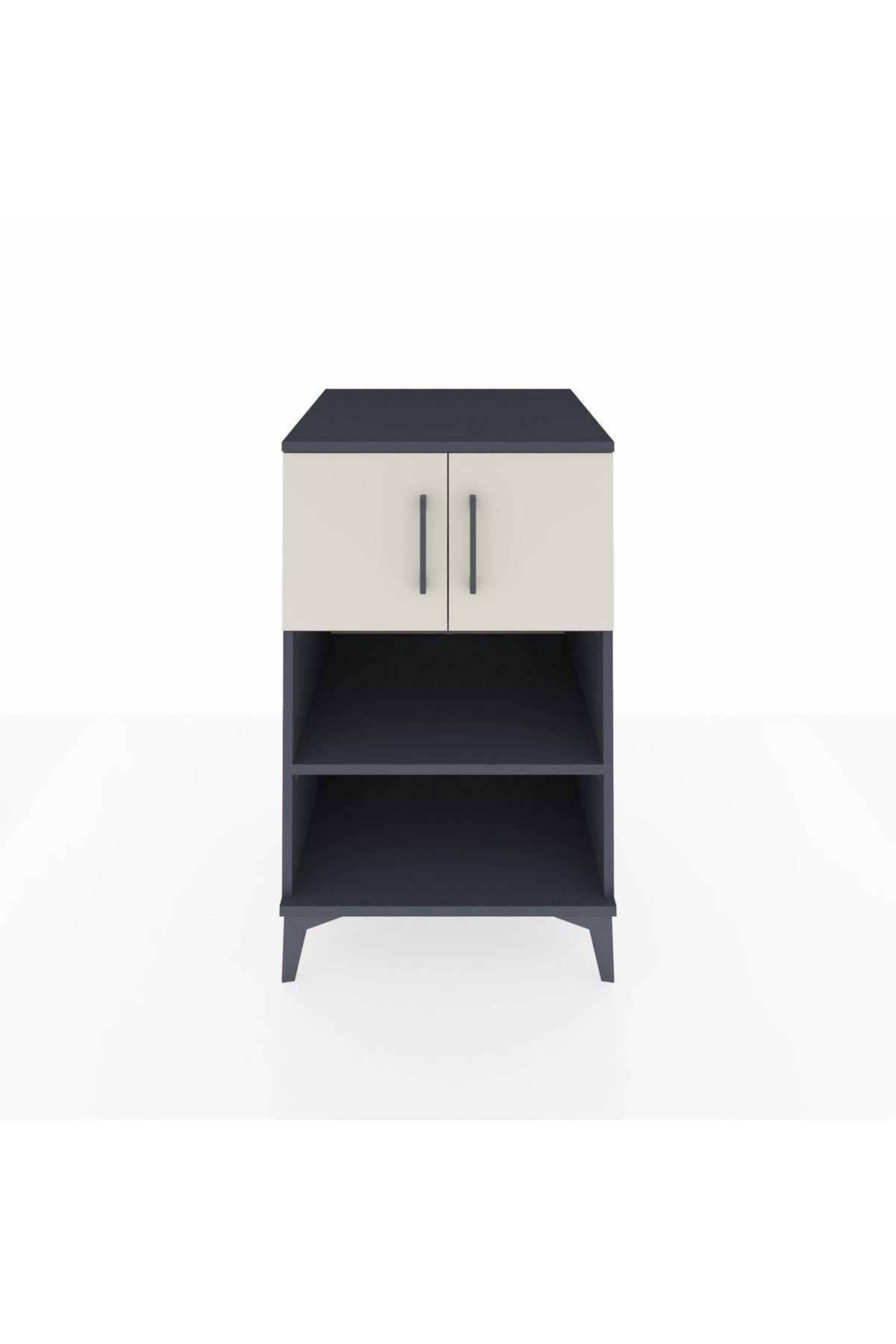 Kronos Komodin 2 Raflı 2 Kapaklı 60x59x96 - S80M040V4C
