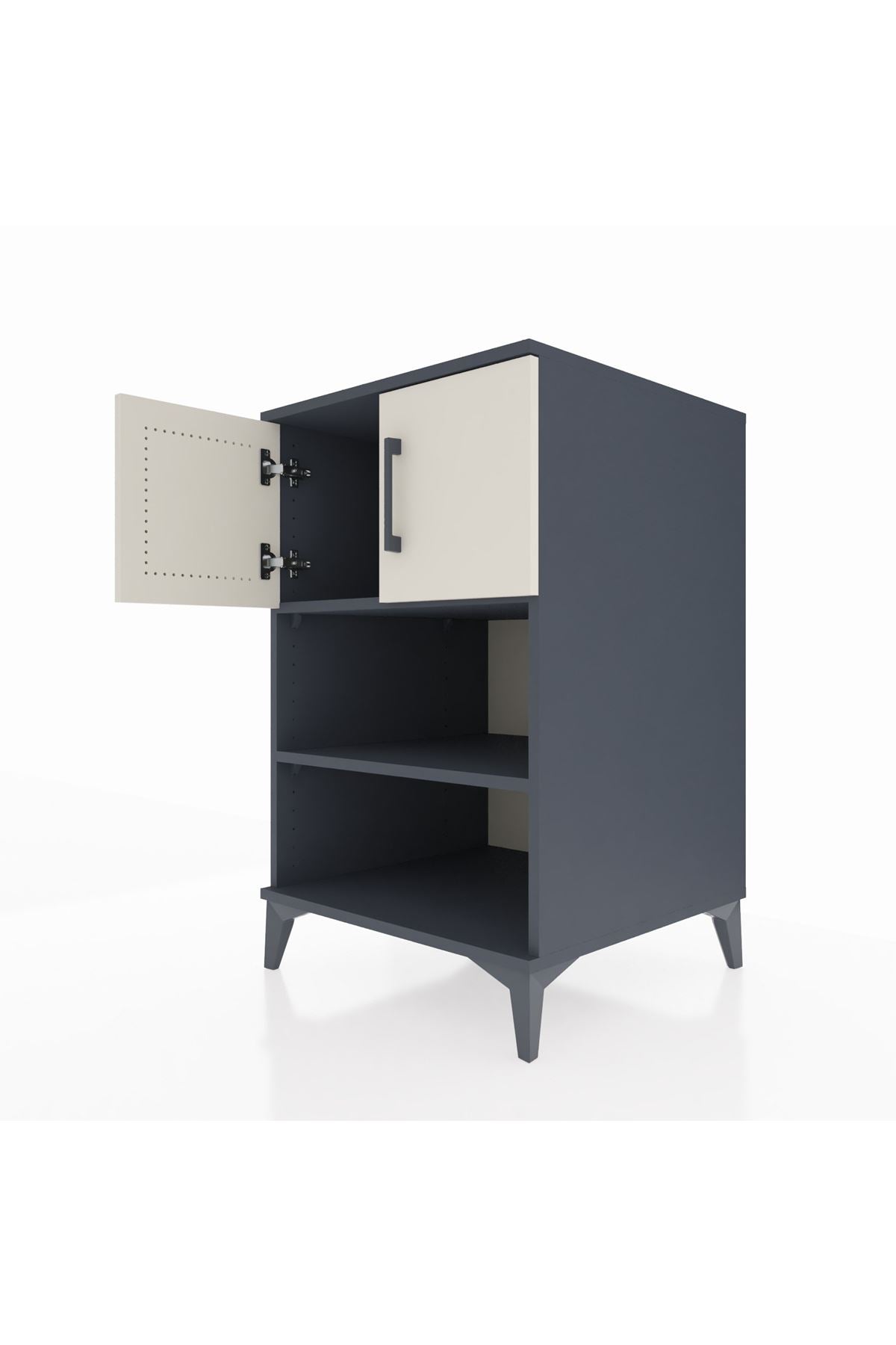 Kronos Komodin 2 Raflı 2 Kapaklı 60x59x96 - S80M040V4C