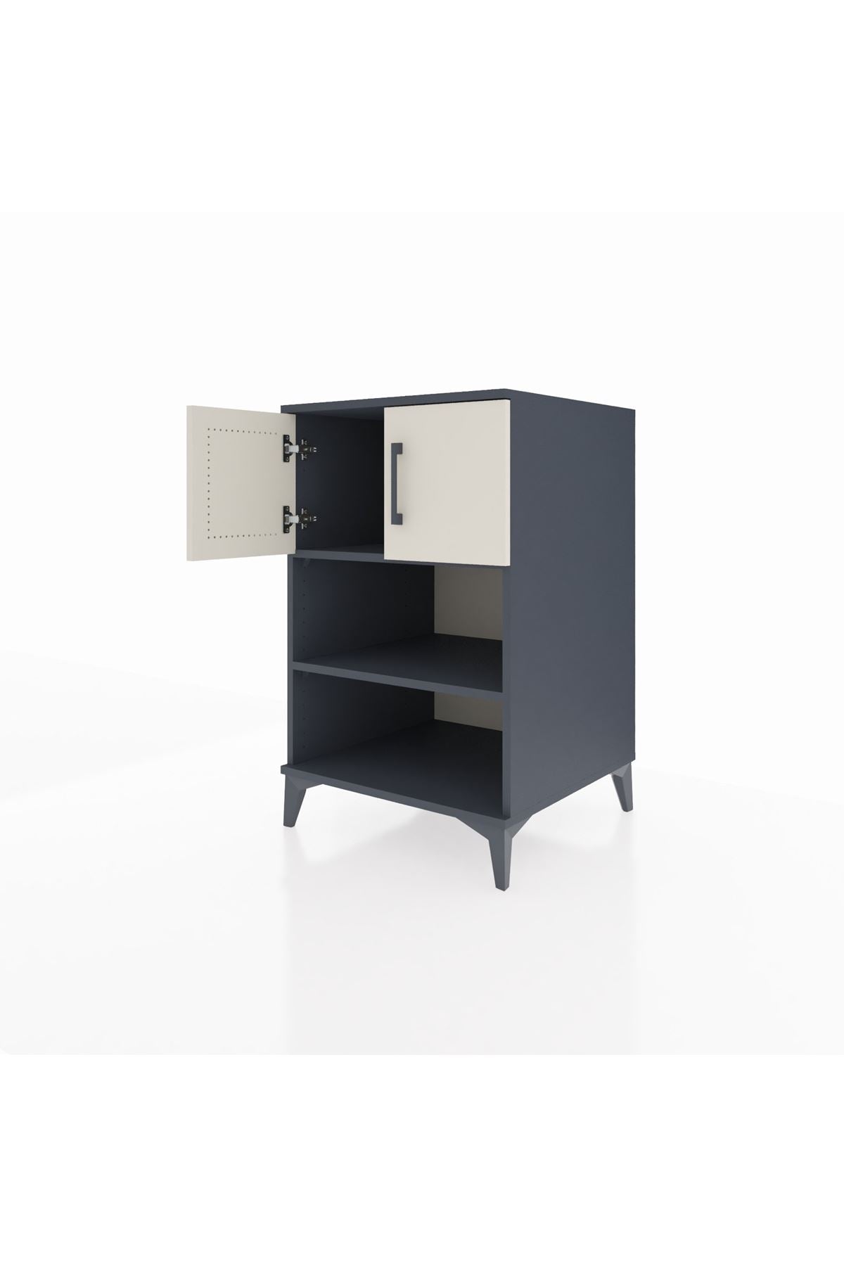 Kronos Komodin 2 Raflı 2 Kapaklı 60x59x96 - S80M040V4C
