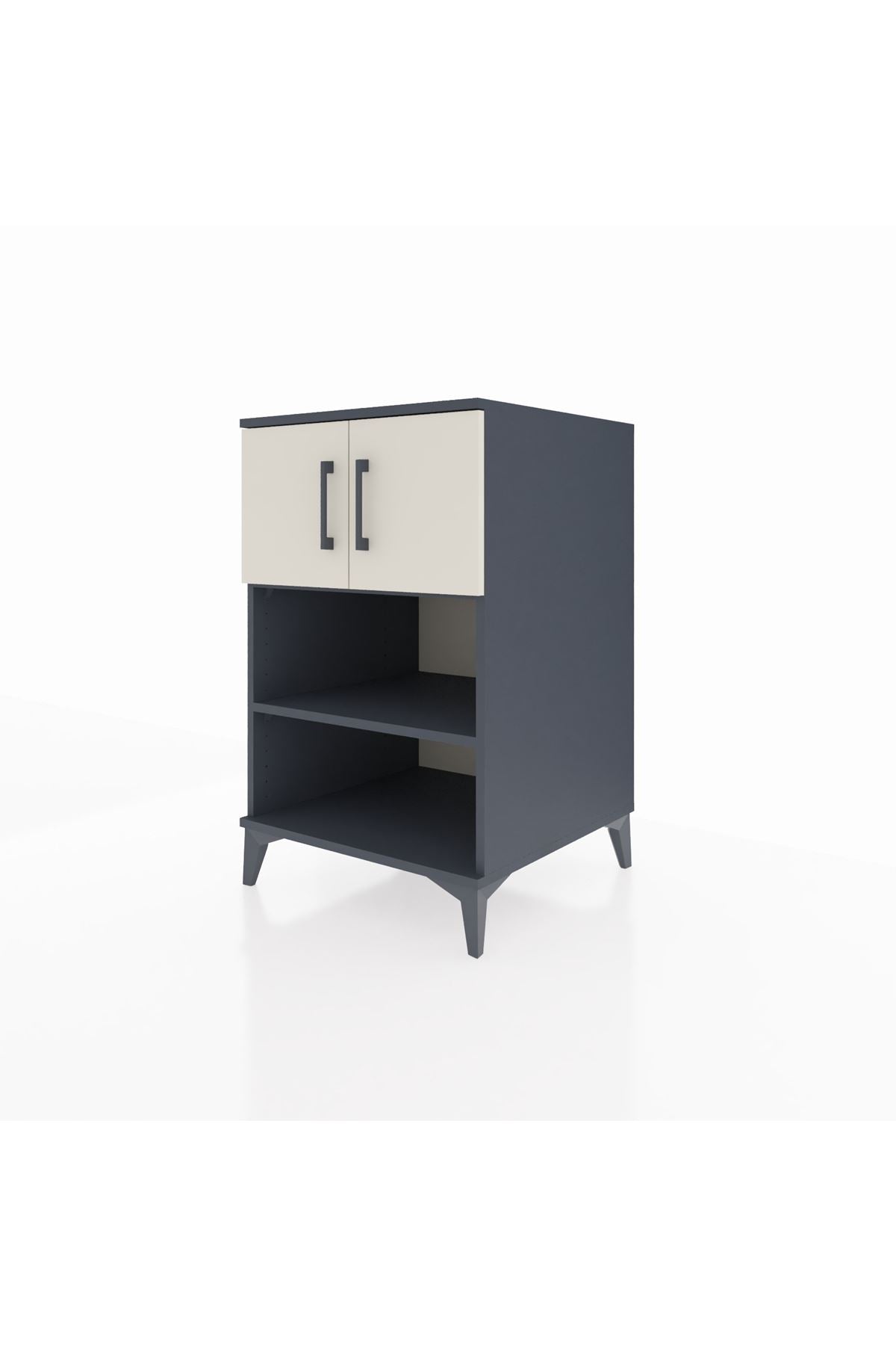 Kronos Komodin 2 Raflı 2 Kapaklı 60x59x96 - S80M040V4C