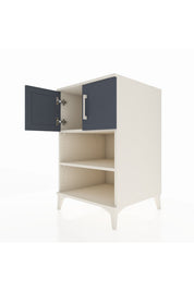 Kronos Komodin 2 Raflı 2 Kapaklı 60x59x96 - S80M040V2C