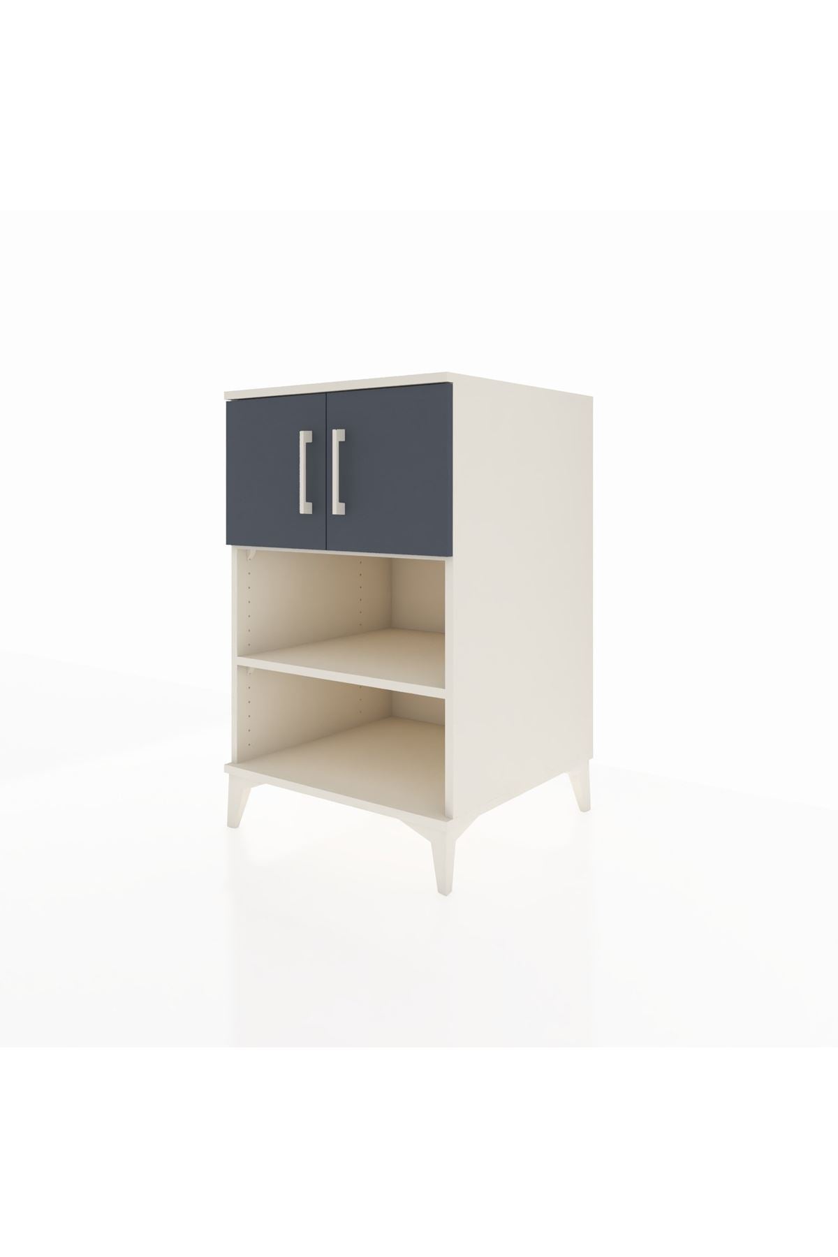 Kronos Komodin 2 Raflı 2 Kapaklı 60x59x96 - S80M040V2C