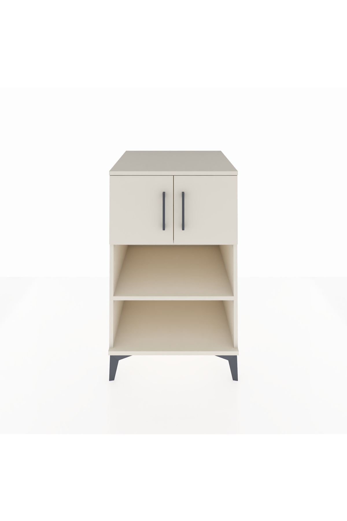Kronos Komodin 2 Raflı 2 Kapaklı 60x59x96 - S80M040V1C